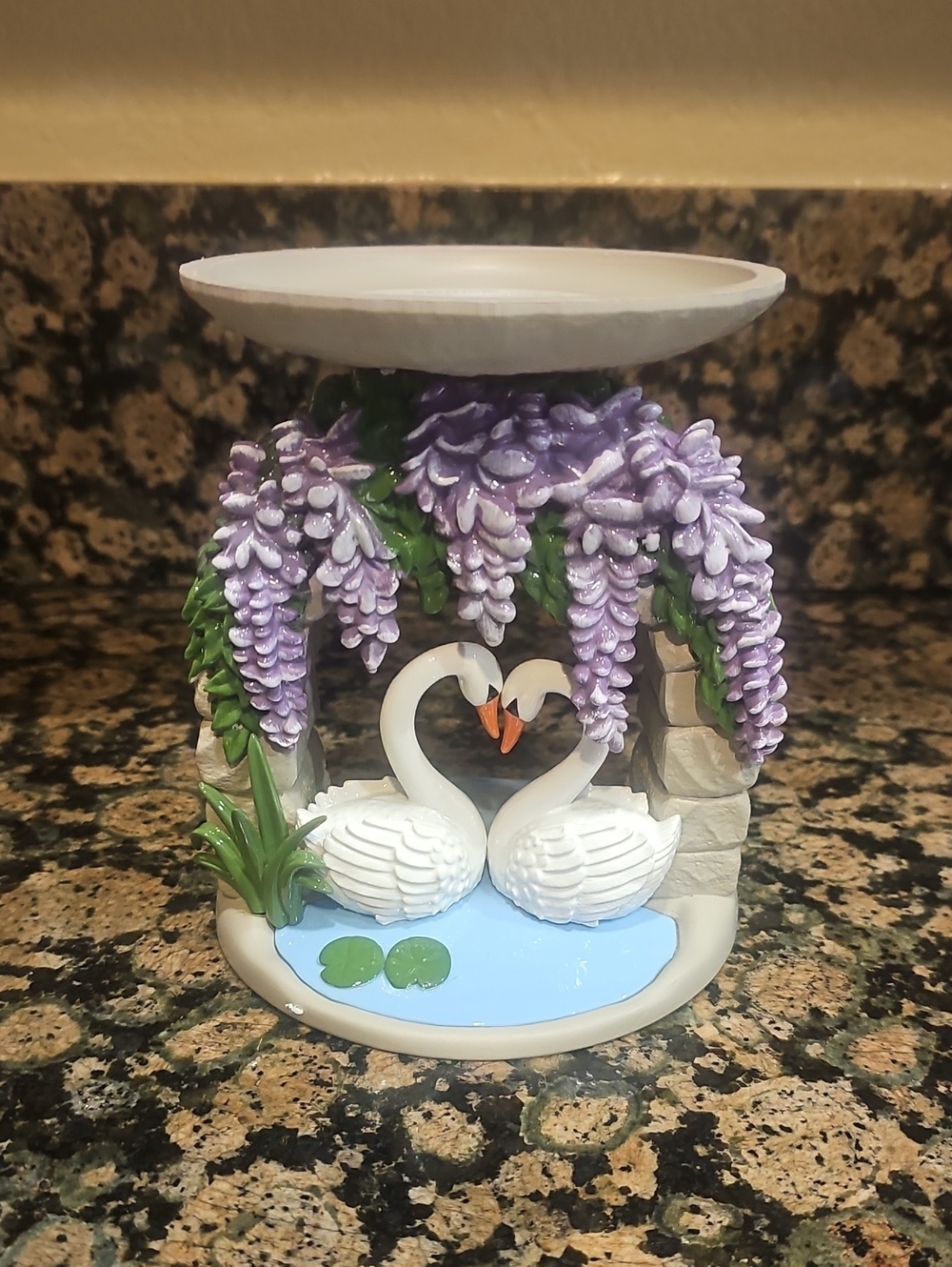 Bath & Body Works Swan Bridge 3 Wick Candle Holder